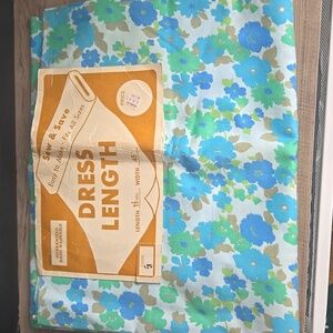 Vintage Fabric - 1.5 yards x 45in